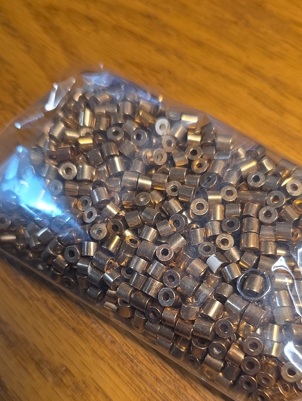 Metallic Spacer Beads